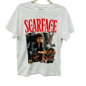 Scarface Graphic White T-Shirt